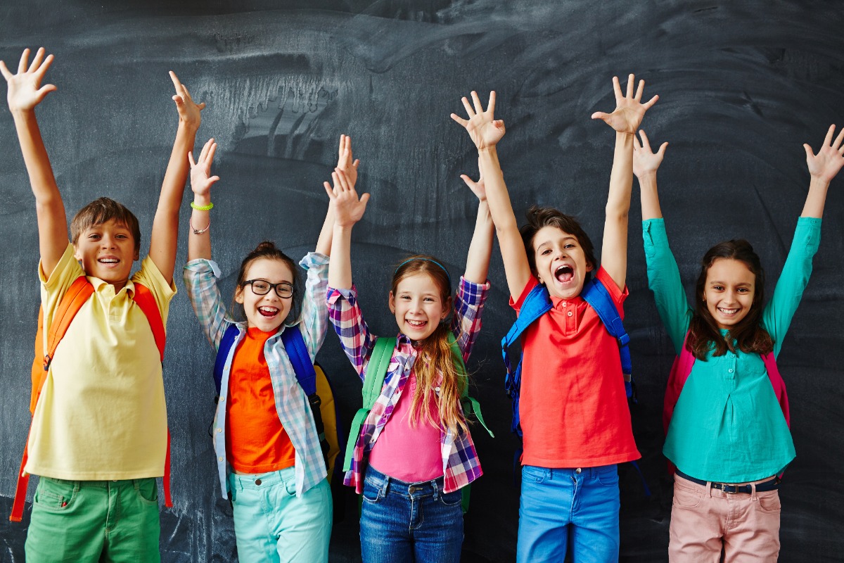 Children Jumping